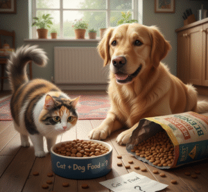 Can a Cat Get Sick From Eating Dog Food?