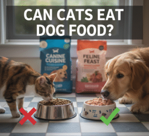Can Cats Eat Dog Food?